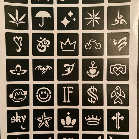 Sparkle Tattoo Complete Set/Package - Picture 8 of 12